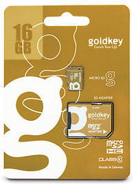Goldkey 16Gb MicroSDHC  \ SD adapter