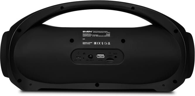 Speakers Sven PS-420 / 12w / Portable / Bluetooth / Battery 1800mAh / Black