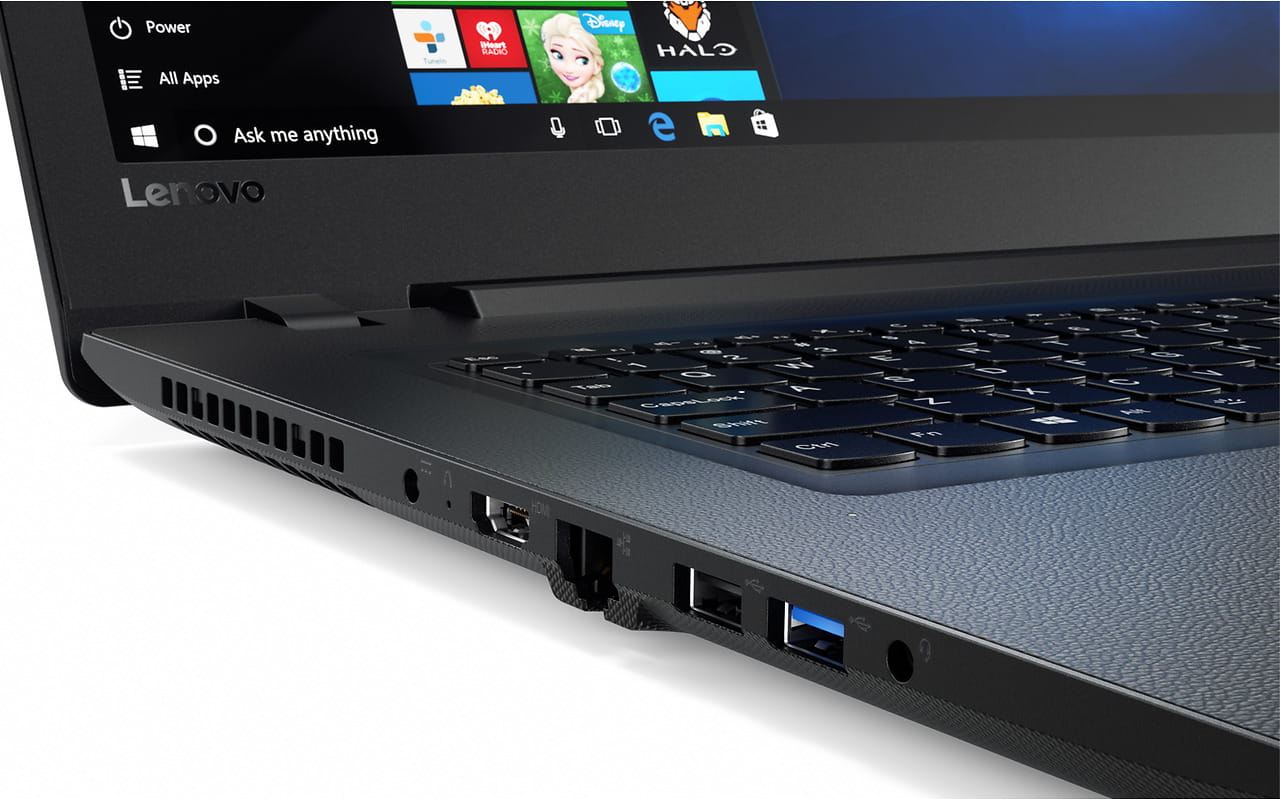 Lenovo IdeaPad 110-17IKB 17.3" HD+ \ i7-7500U \ 4Gb DDR4 \ 1.0TB \ AMD Radeon R5 M430 2GB \ DOS \ 80VK000HRA