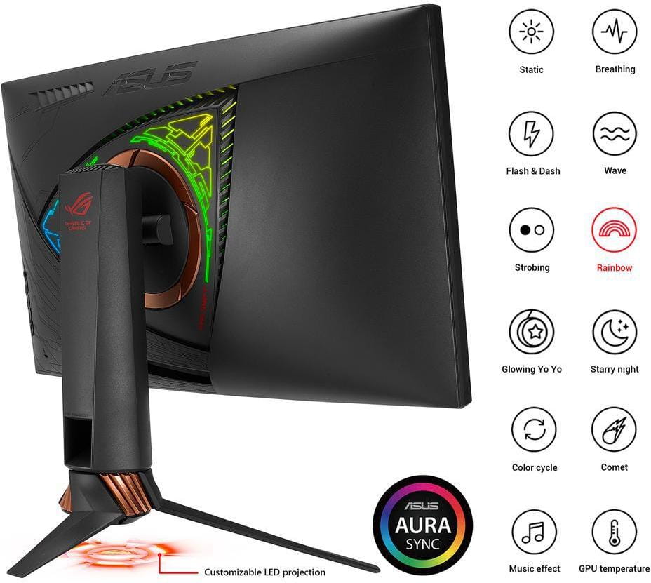 Monitor ASUS ROG Swift PG27VQ Curved 27.0'' 2K WQHD