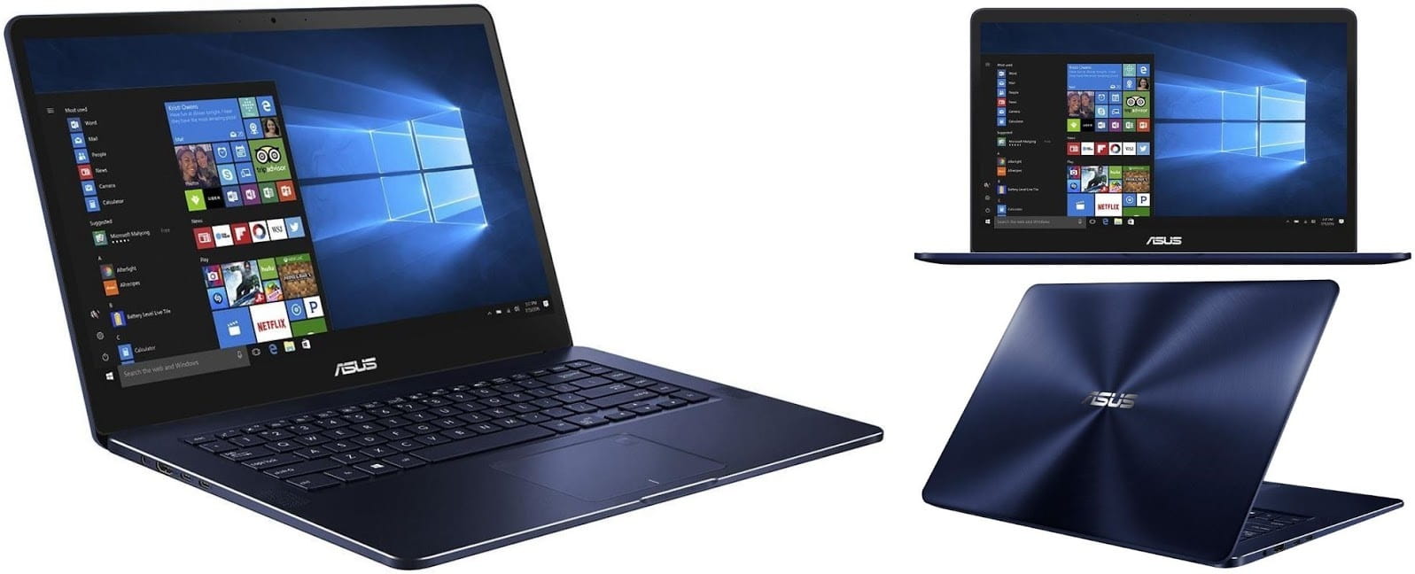 Laptop ASUS Zenbook Pro UX550VD 15.6" IPS FullHD /  i7-7700HQ / 8Gb RAM / 512Gb SSD / GeForce GTX 1050M 4Gb / Windows 10 Home / Royal