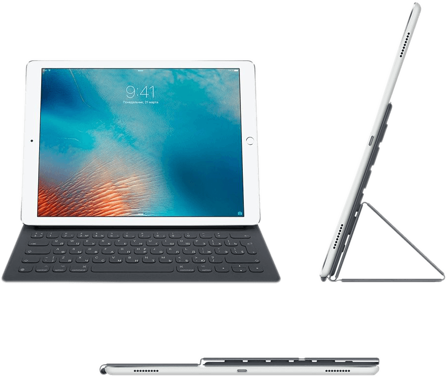 Smart Keyboard Apple ZKMNKT2RS/A for 12.9" iPad-Pro