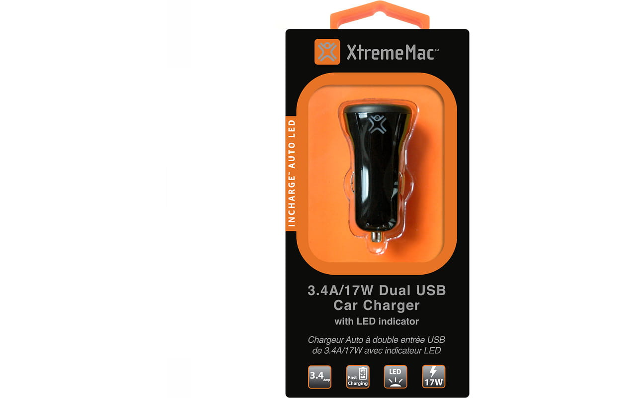 XtremeMac USB Car Charger IPU-IA2L-13