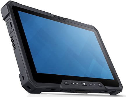 Laptop DELL LATITUDE 7202 Rugged Tablet / 11.6" HD Outdoor-Readable Touchscreen LED with Gorilla Glass / Intel Core M-5Y71 / 8GB DDR3 / 256GB SSD / Intel HD 5300 / Windows 10 Professional 64-bit /