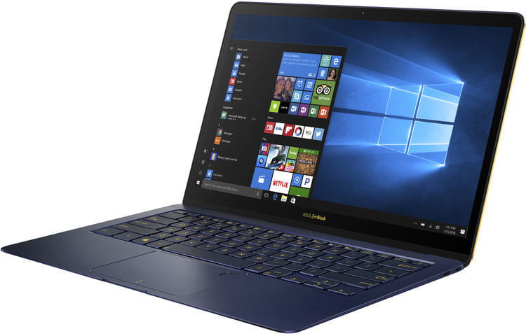 Laptop ASUS Zenbook 3 Deluxe UX490UA 14.0" FullHD / i5-8250U / 8Gb RAM / 512Gb SSD / Windows 10 Home / Mini Dock + Protective sleeve /