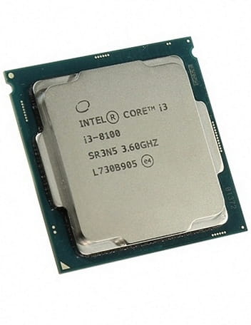 CPU Intel i3-8100 / S1151 / 6MB Cache / 65W /