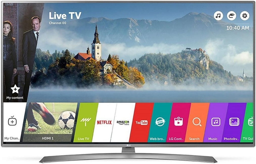SMART TV LG 49UJ670V 49" 4K 3840x2160 / WebOS 3.5 /