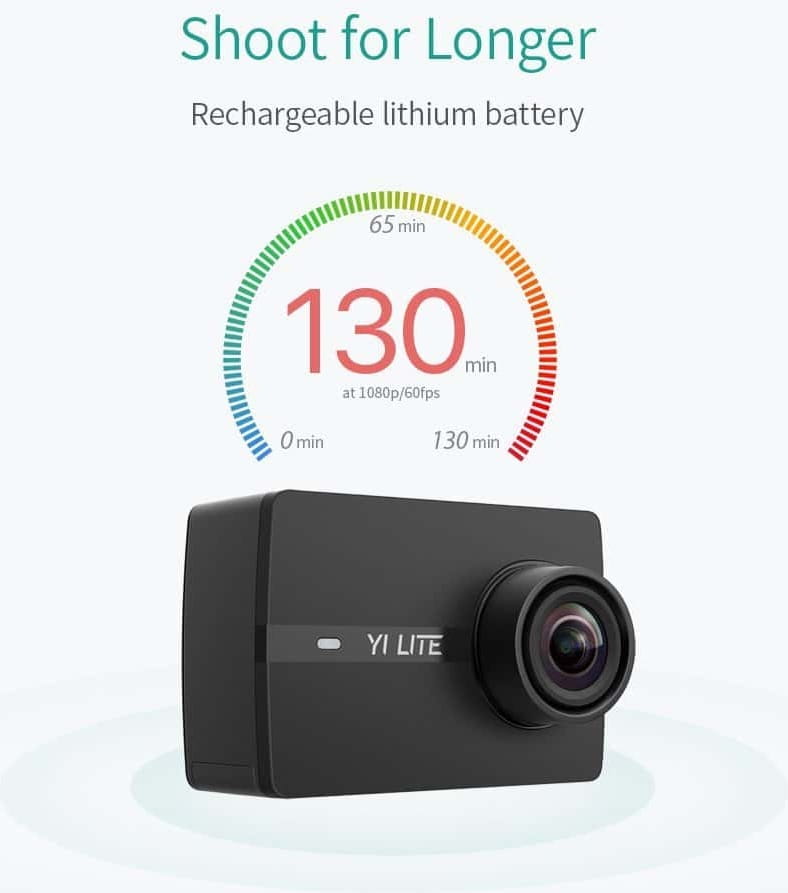 Xiaomi Yi Lite Action Camera + Case Kit