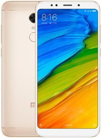 GSM Xiaomi Redmi 5 Plus / 3Gb + 32Gb / DualSIM / 5.99" 1080x2160 IPS 403 ppi / Snapdragon 625 / 12MP + 5MP / 4000mAh /