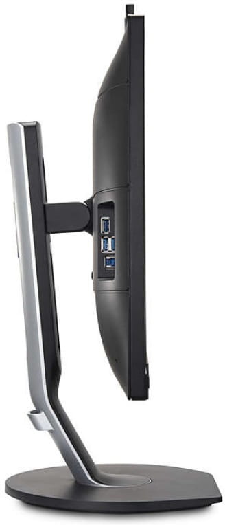 Monitor Philips 272B7QPTKEB / 27.0" PLS LED 2560x1440 WQHD / Built-in speakers 2x2W / Built-in 2.0-Mpix webcamera w/microphone / USB 2.0 x3 Hub / Pivot / PowerSensor /