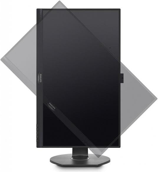 Monitor Philips 272B7QPTKEB / 27.0" PLS LED 2560x1440 WQHD / Built-in speakers 2x2W / Built-in 2.0-Mpix webcamera w/microphone / USB 2.0 x3 Hub / Pivot / PowerSensor /
