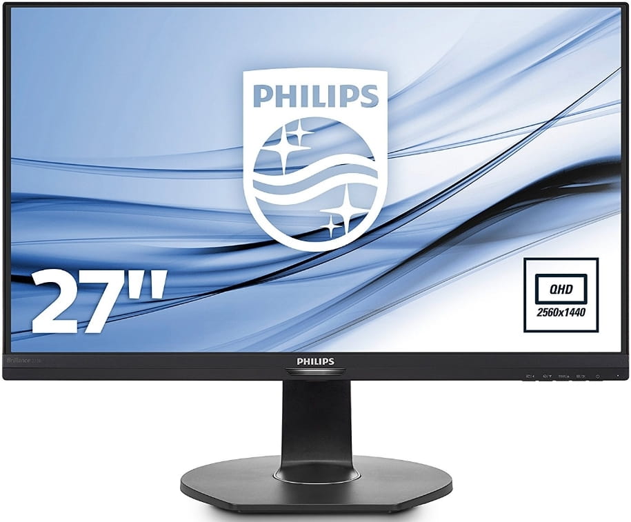 Monitor Philips 272B7QPJEB 27.0" IPS W-LED QHD 2560x1440 / Built-in speakers 2x2W / Pivot / PowerSensor /