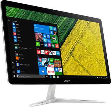 AIO Acer Aspire U27-880 / 27" FullHD Touch /  i7-7500U / 16GB DDR4 / 256GB SSD + 2TB HDD / Intel® HD 620 Graphics / Endless OS / Wireless KB/MS / DQ.B8RME.002 /