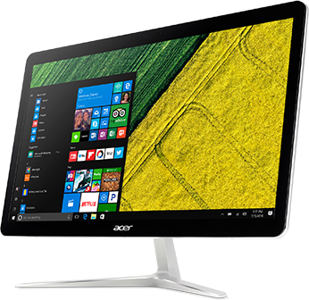 AIO Acer Aspire U27-880 / 27" FullHD Touch /  i7-7500U / 16GB DDR4 / 256GB SSD + 2TB HDD / Intel® HD 620 Graphics / Endless OS / Wireless KB/MS / DQ.B8RME.002 /