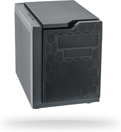 Case ATX Chieftec Miditower Gaming Cube CI-01B-OP / No PSU /