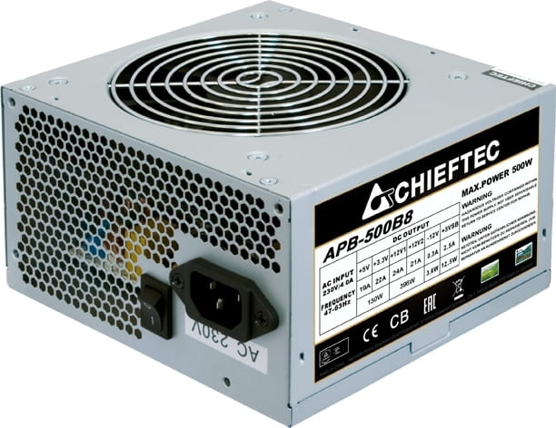Chieftec VALUE APB-500B8 / 500W / Active PFC