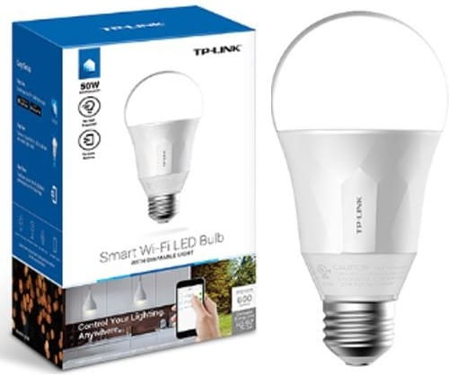 LED Bulb TP-LINK LB100 / 8W / E27 / 2700K / 600 lumens / Smart Wi-Fi