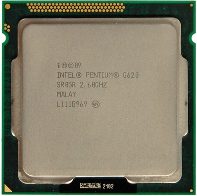 CPU Intel Pentium G620 / LGA1155 / 2.6GHz / 3Mb L2 /