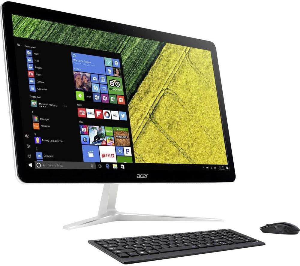 AIO Acer Aspire U27-880 / 27" FullHD Touch /  i5-7200U / 8GB DDR4 / 128GB SSD + 2TB HDD / Intel® HD 620 Graphics / Endless OS / Wireless KB/MS / DQ.B8SME.004 /