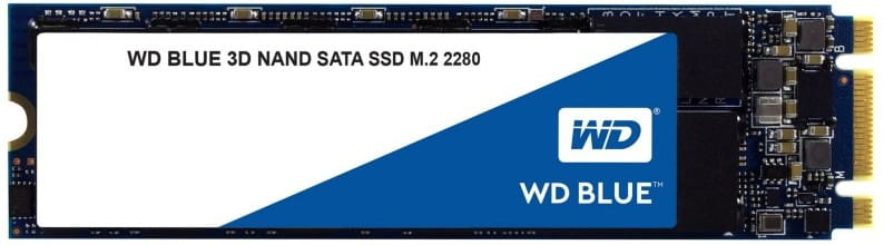 SSD Western Digital Blue 3D 500GB / M.2 SATA / Marvell 88SS1074 / 3D NAND TLC / Type 2280 / WDS500G2B0B