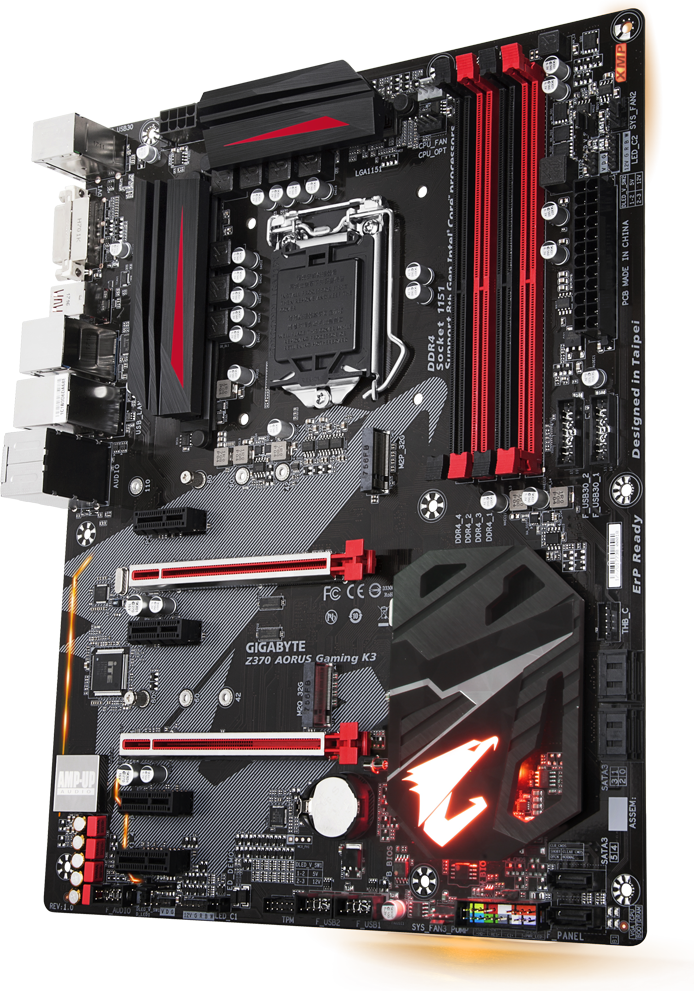 MB GIGABYTE GA-Z370 AORUS Gaming K3 1.0 / Intel Z370 / ATX