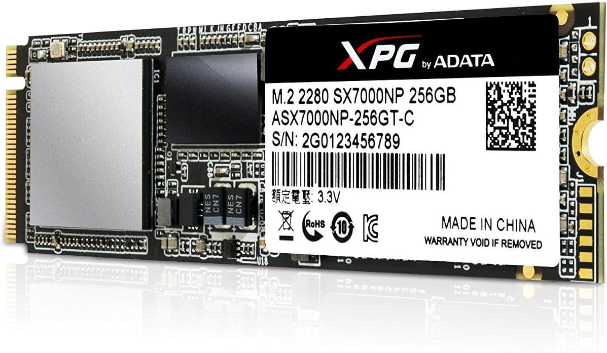 SSD ADATA SX7000 / 256GB / M.2 NVMe / 3D TLC / ASX7000NP-256GT-C