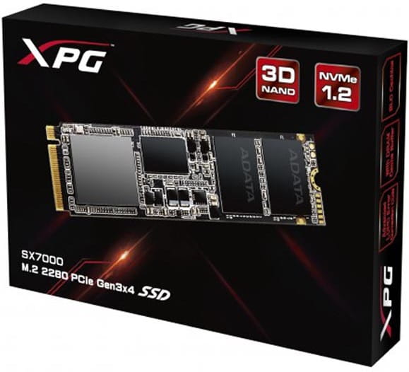 SSD ADATA SX7000 / 256GB / M.2 NVMe / 3D TLC / ASX7000NP-256GT-C