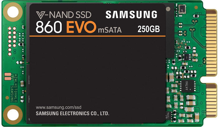 SSD Samsung 860 EVO MZ-M6E250BW / 250GB / .mSATA / V-NAND 3bit MLC /