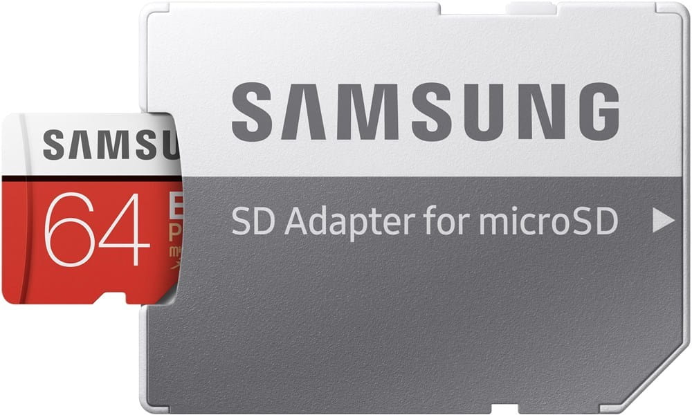 microSDHC Samsung EVO Plus 64GB / SD adapter / MB-MC64GA