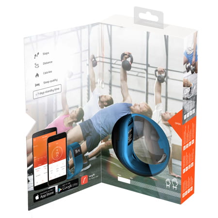 Activity tracker ACME ACT03 / 0.49” OLED / Li-ion 80 mAh / Bluetooth 4.0 /