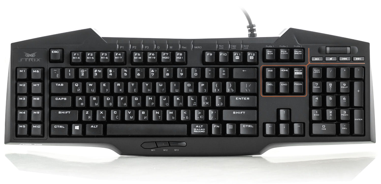 ASUS STRIX TACTIC PRO  Black USB