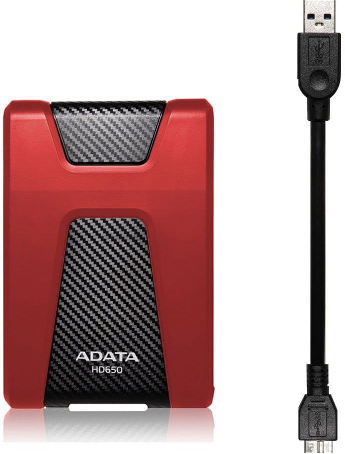 ADATA DashDrive Durable HD650 / 2TB / 2.5" / USB3.0 / AHD650-2TU31 /