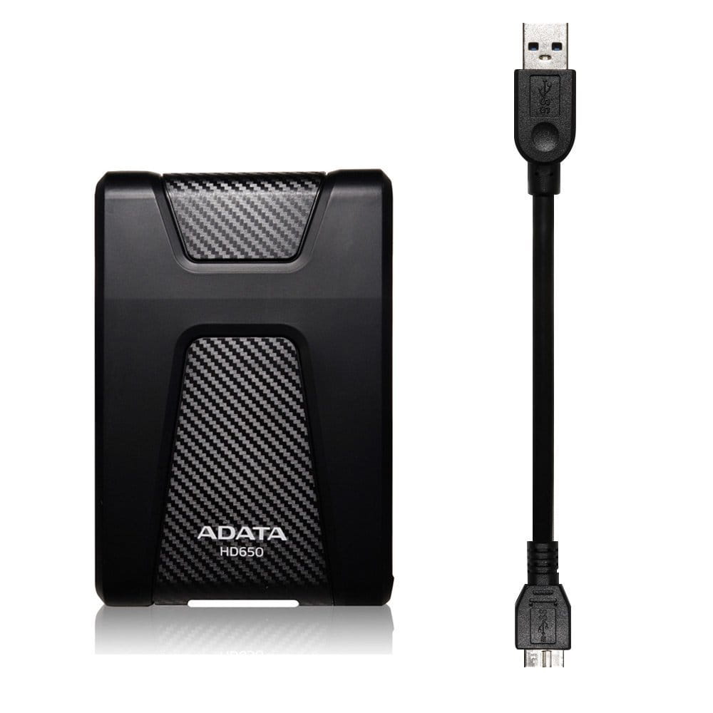 ADATA DashDrive Durable HD650 / 2TB / 2.5" / USB3.0 / AHD650-2TU31 /