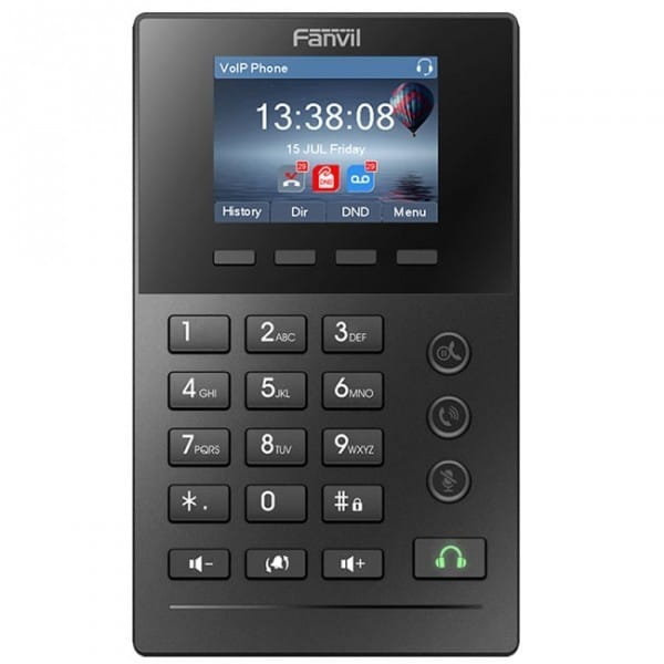 Fanvil X2P / Professional Call Center Phone with PoE / Black