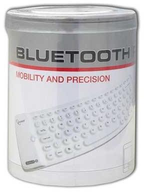 Gembird KB-BTF1-W-US White Bluetooth