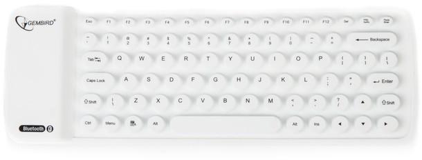 Gembird KB-BTF1-W-US White Bluetooth