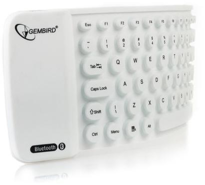 Gembird KB-BTF1-W-US White Bluetooth