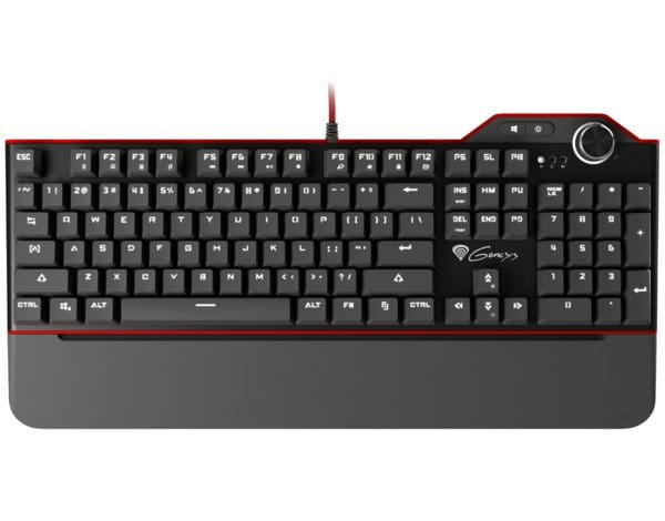 Keyboard Natec Genesis RX85 RGB / Mechanical / RGB Backlight / Kailh Brown / NKG-0959 /