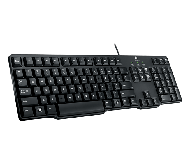 Logitech Classic Keyboard K100 Black PS/2