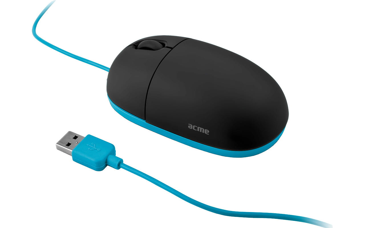 Mouse ACME MS11 / Cartoon / USB / Blue