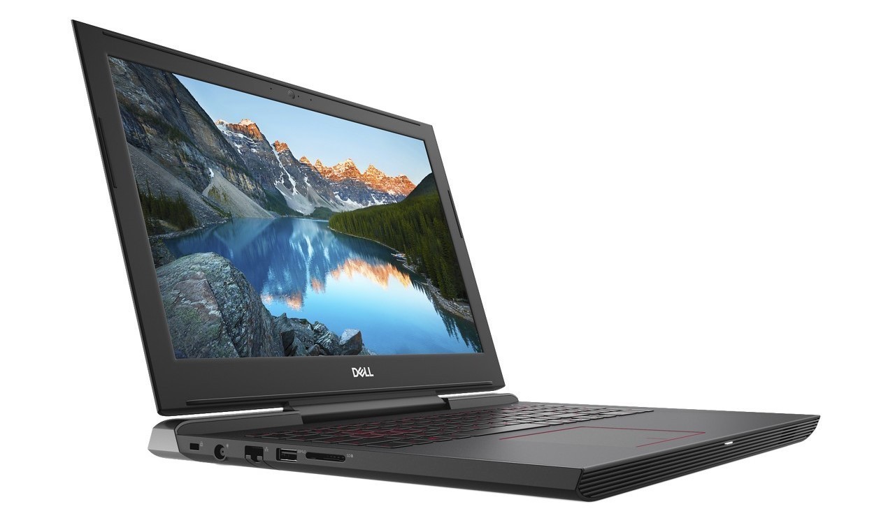 Laptop DELL Inspiron Gaming 15 7577 / 15.6" FullHD  / i7-7700HQ / 8Gb DDR4 / 128GB SSD + 1.0TB HDD / GeForce GTX1050Ti 4Gb DDR5 / Backlit Keyboard / Ubuntu /