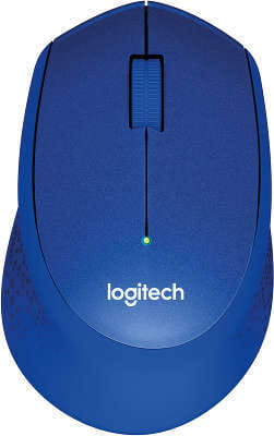 Logitech M330 SILENT PLUS / Wireless / USB / Blue