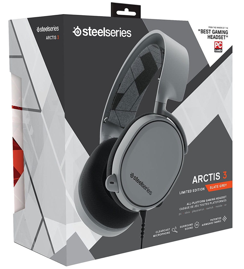 Headset Steelseries Arctis 3 / 7.1 Surround Sound / ClearCast /
