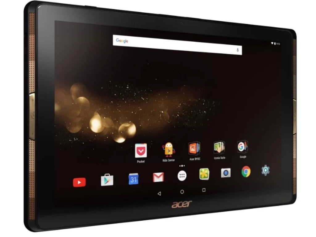Tablet Acer Iconia Tab A3-A40 / 10.1" IPS FullHD / MT8163 / 2GB RAM / 32GB / GPS / 5MPx + 2MPx Cam / 6100mAh / Android 6.0 / Gold