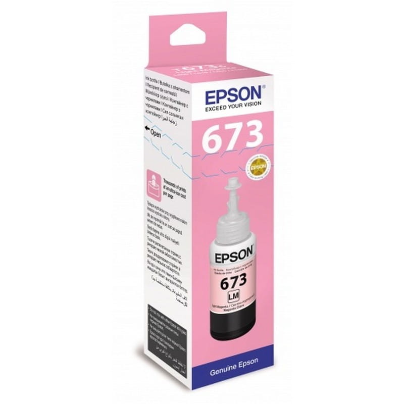 Ink Epson T673 / Bottle 70ml / Light Magenta
