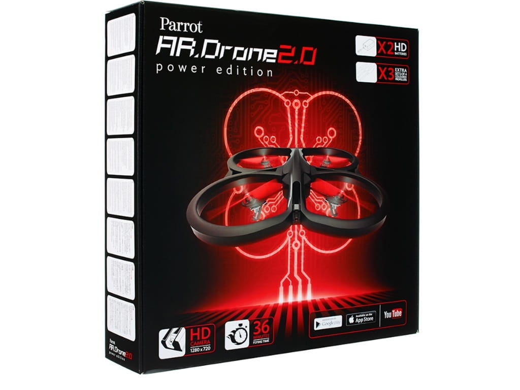 Parrot AR.DRONE 2.0 Power Edition PR_PF721008BJ