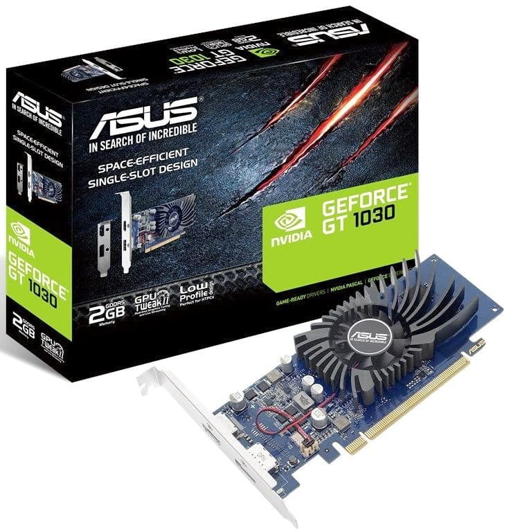 ASUS NVIDIA GeForce GT 1030 2GB GDDR5 64bit / GT1030-2G-BRK