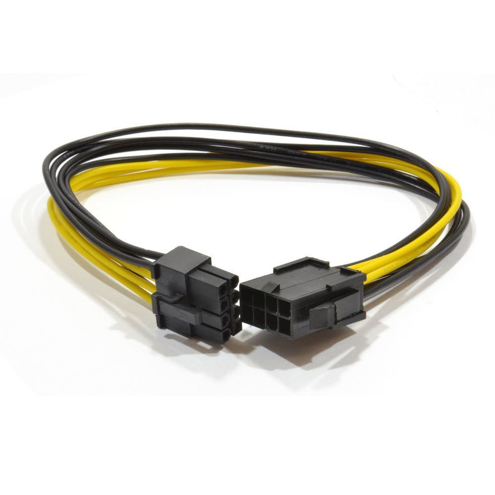 Cable Cablexpert CC-PSU-84 / ATX Internal 6+2 pin PCI express power extension cable / 0.3 m