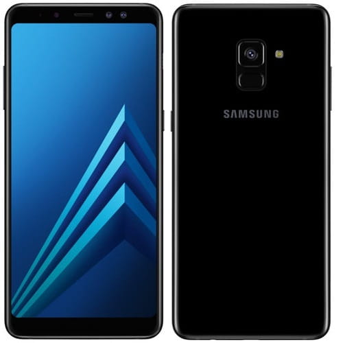 GSM Samsung Galaxy A8 2018 / A530F / 5.6" 1080x2220 Super AMOLED / Exynos 7885 / 4GB RAM / Mali G71 / 3000mAh / Android 8.0 / Black