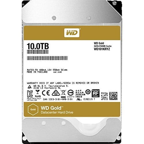 HDD Western Digital Gold WD101KRYZ / 10.0TB /